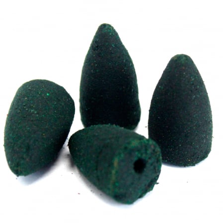 Conuri (10buc) Parfumate Aromatice „Fum Curgător” –  Salvie Albă [1]