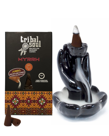 Conuri Parfumate (Fum Greu) Premium Tribal Soul - Smirnă [1]