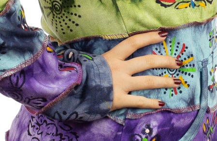 Hanorac casual femei – model curcubeu Tie Dye [4]