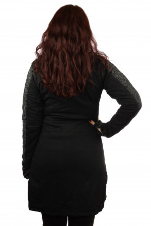 Jacheta femei neagra - Patterns [3]