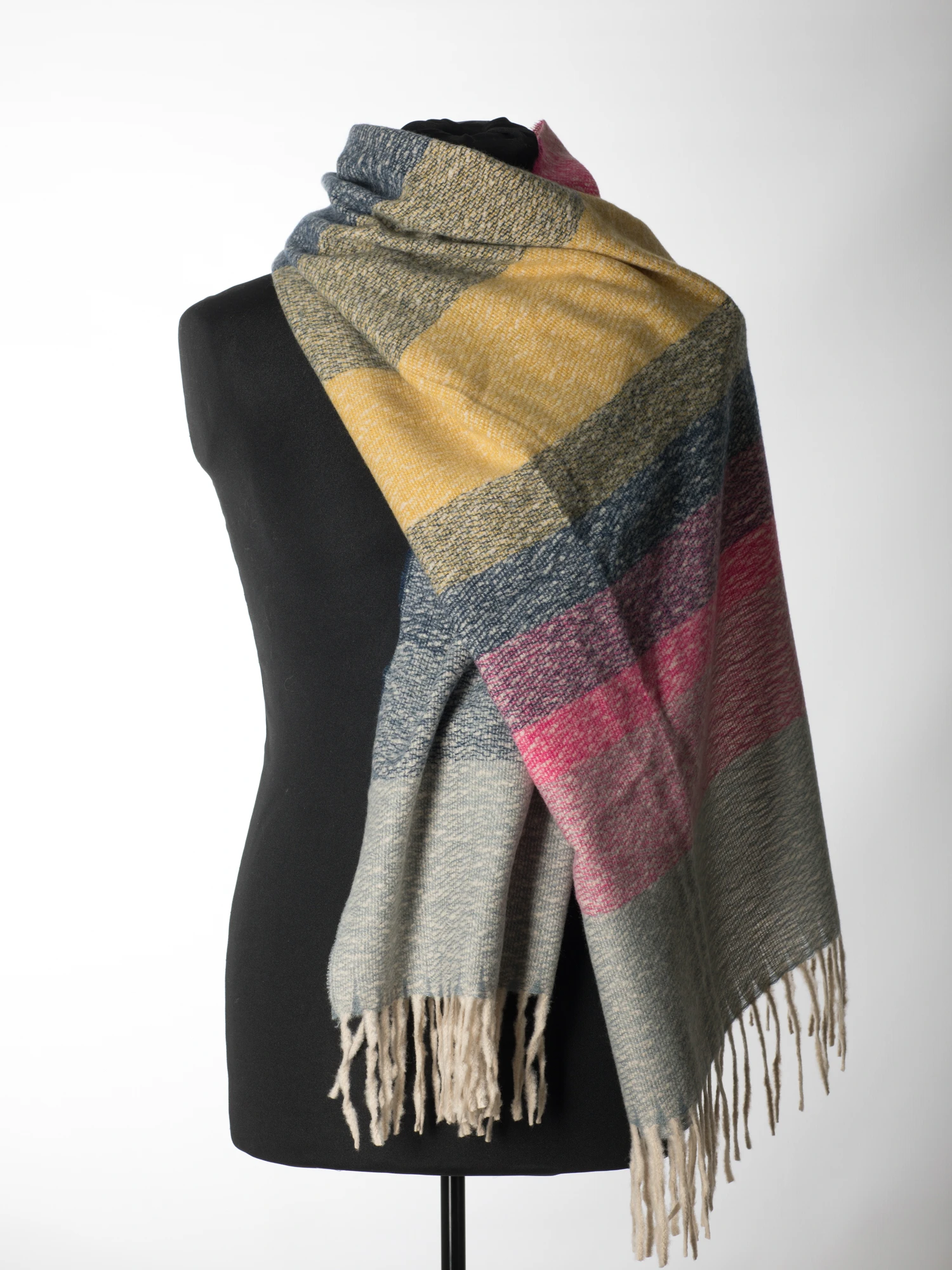 FEMEI - Esarfa eleganta din casmir tip sal - Model Unicat 1