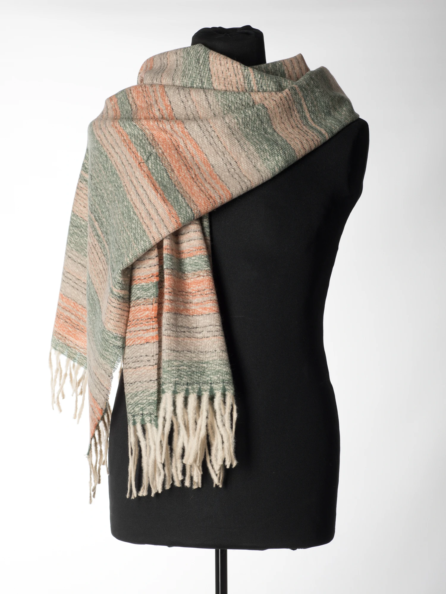 FEMEI - Esarfa eleganta din casmir tip sal - Model Unicat 11