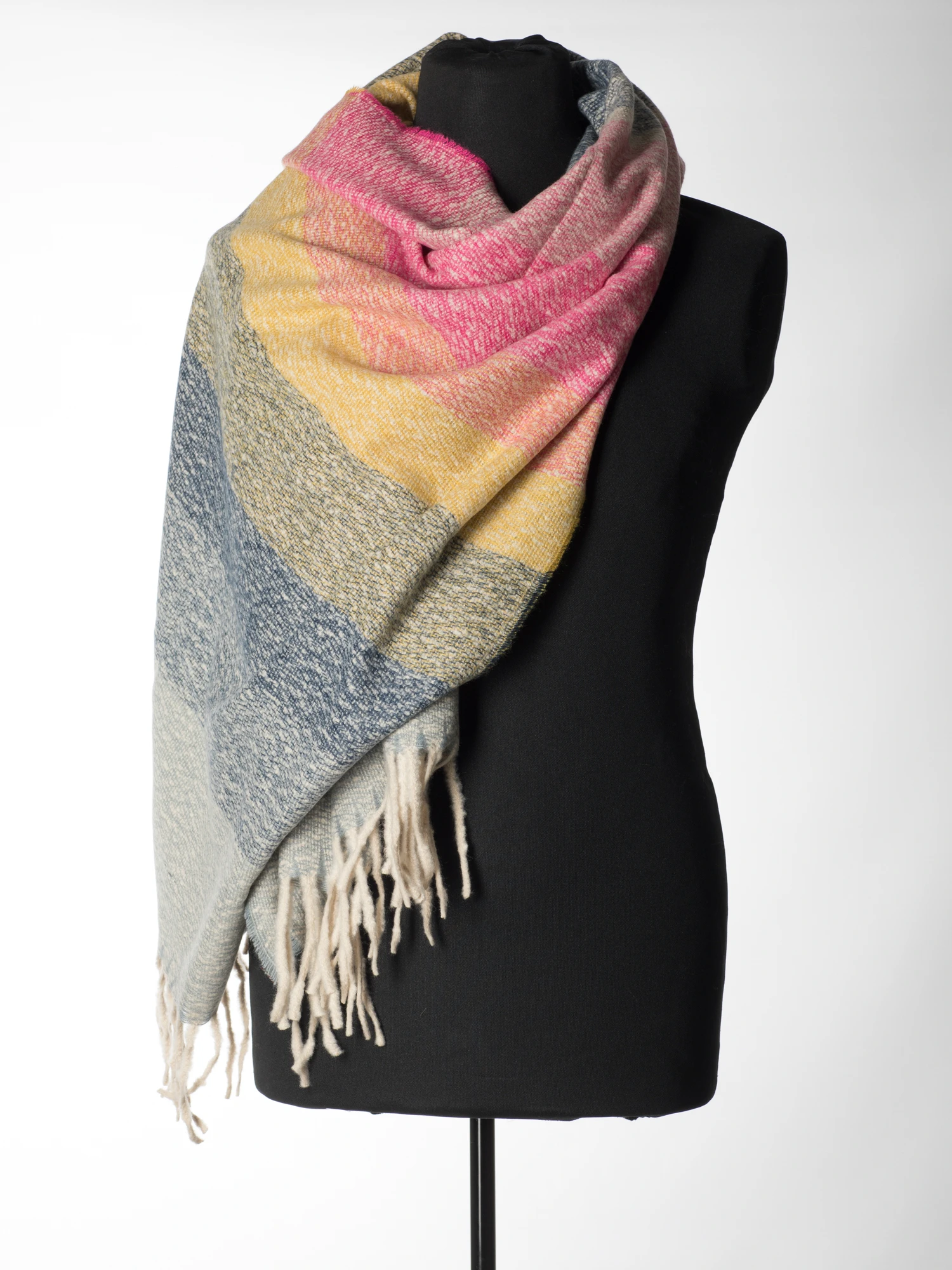 FEMEI - Esarfa eleganta din casmir tip sal - Model Unicat 12