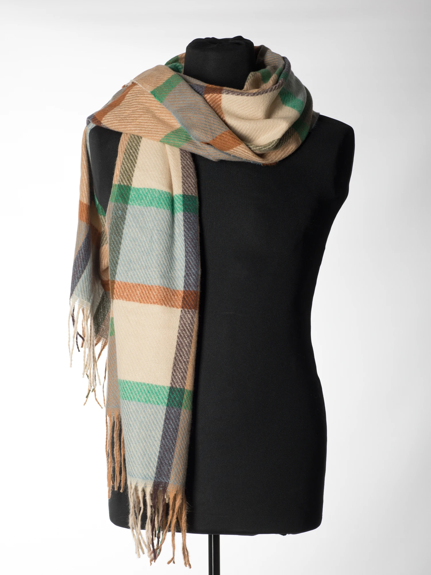 Esarfa eleganta din casmir tip sal - Model Unicat 22 [3]