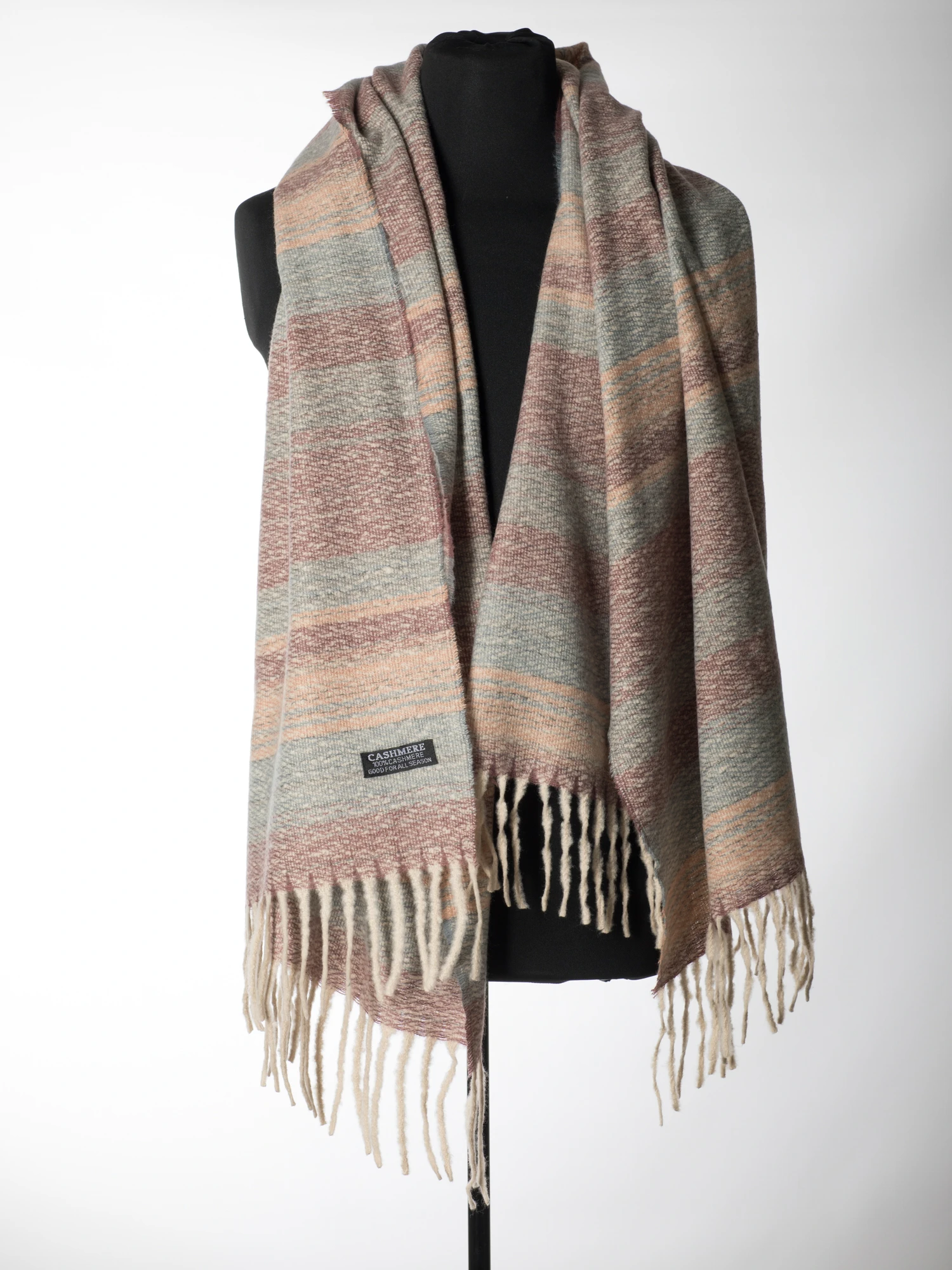 Esarfa eleganta din casmir tip sal - Model Unicat 24 [2]