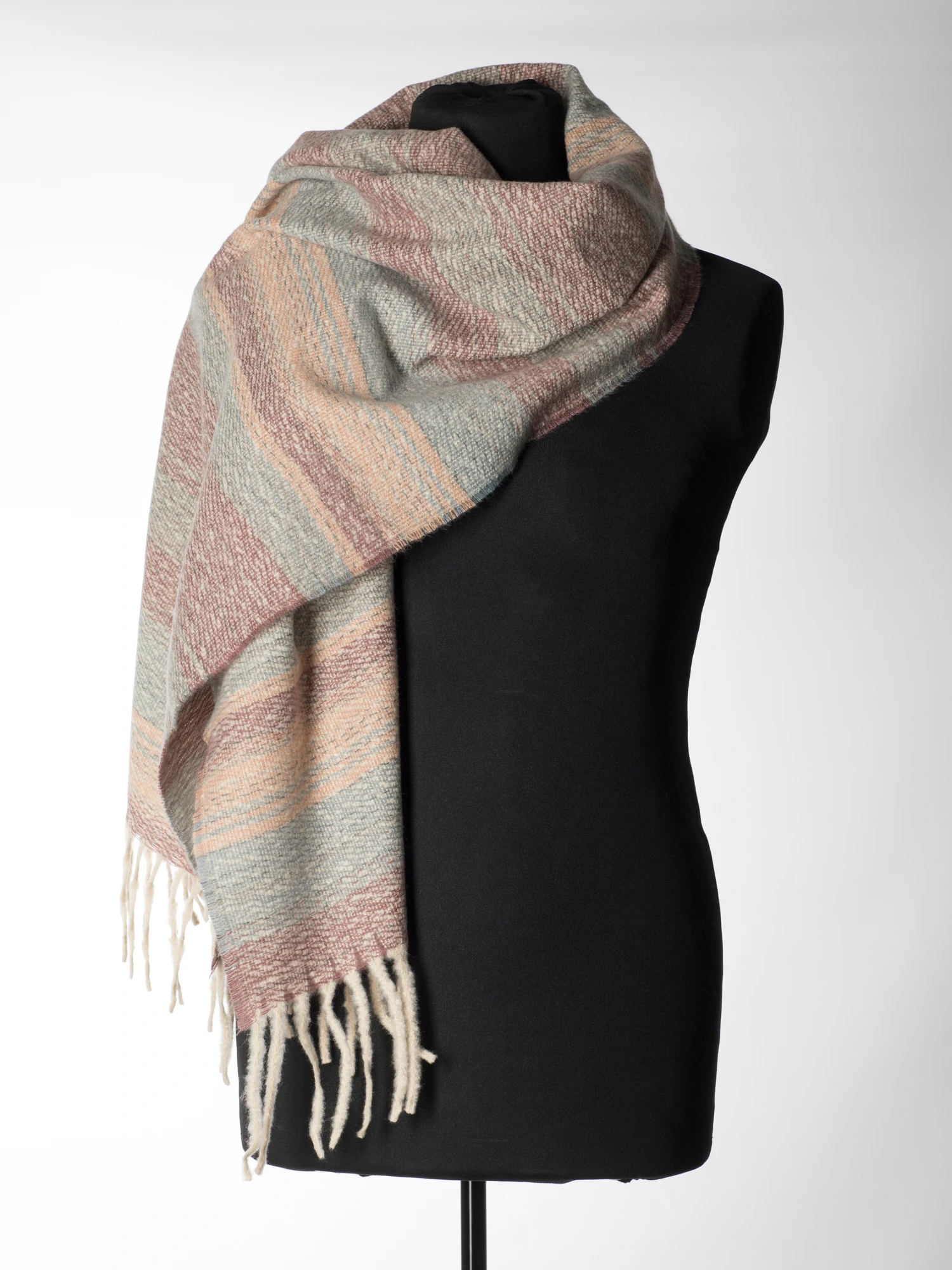 FEMEI - Esarfa eleganta din casmir tip sal - Model Unicat 24