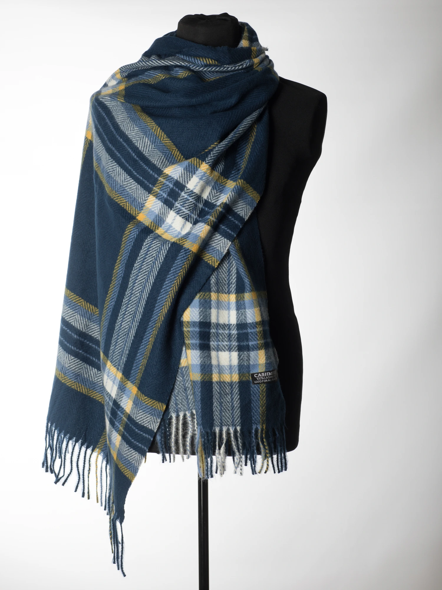 Esarfa eleganta din casmir tip sal - Model Unicat 6 [3]