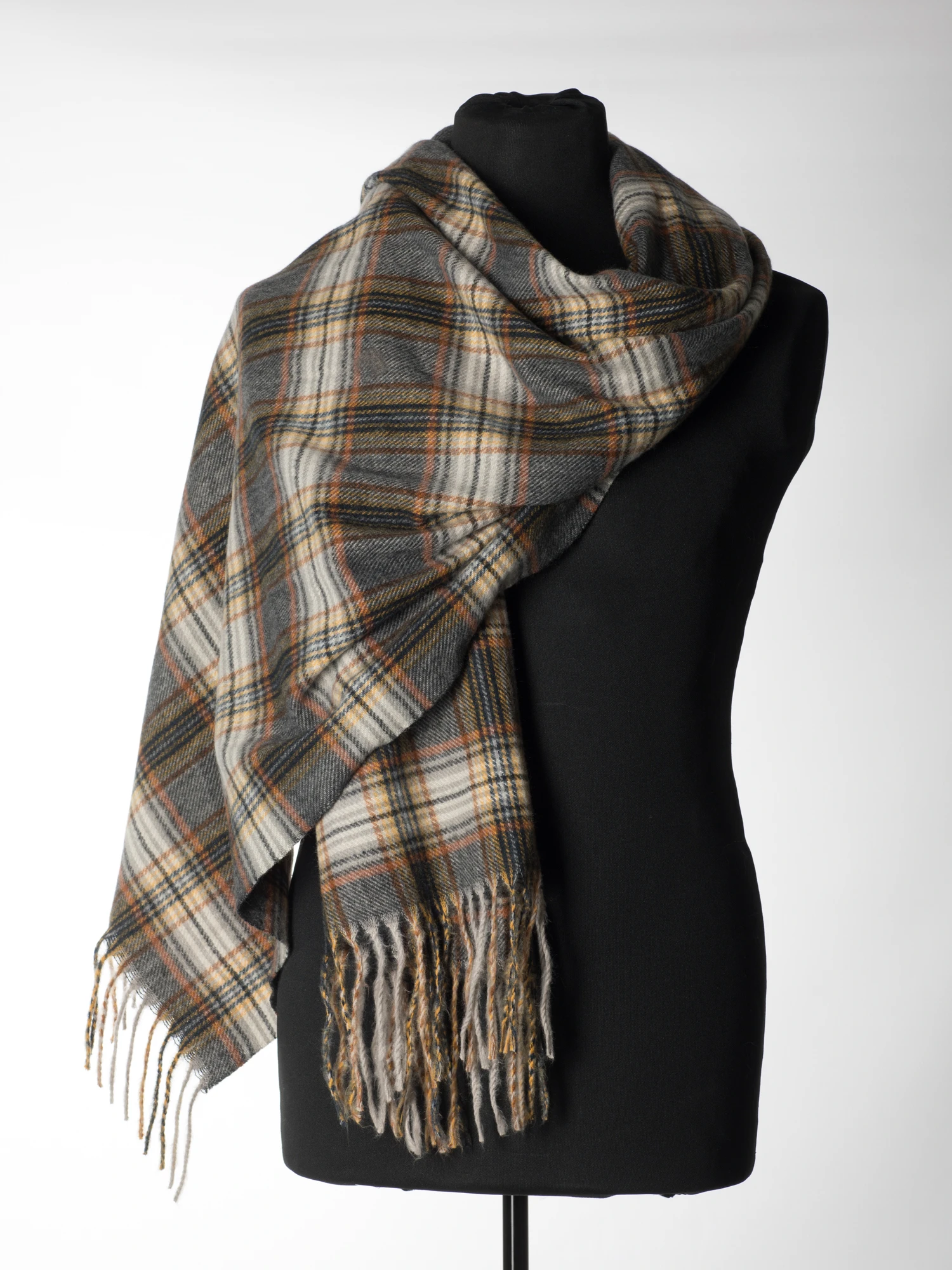 FEMEI - Esarfa eleganta din casmir tip sal - Model Unicat 8