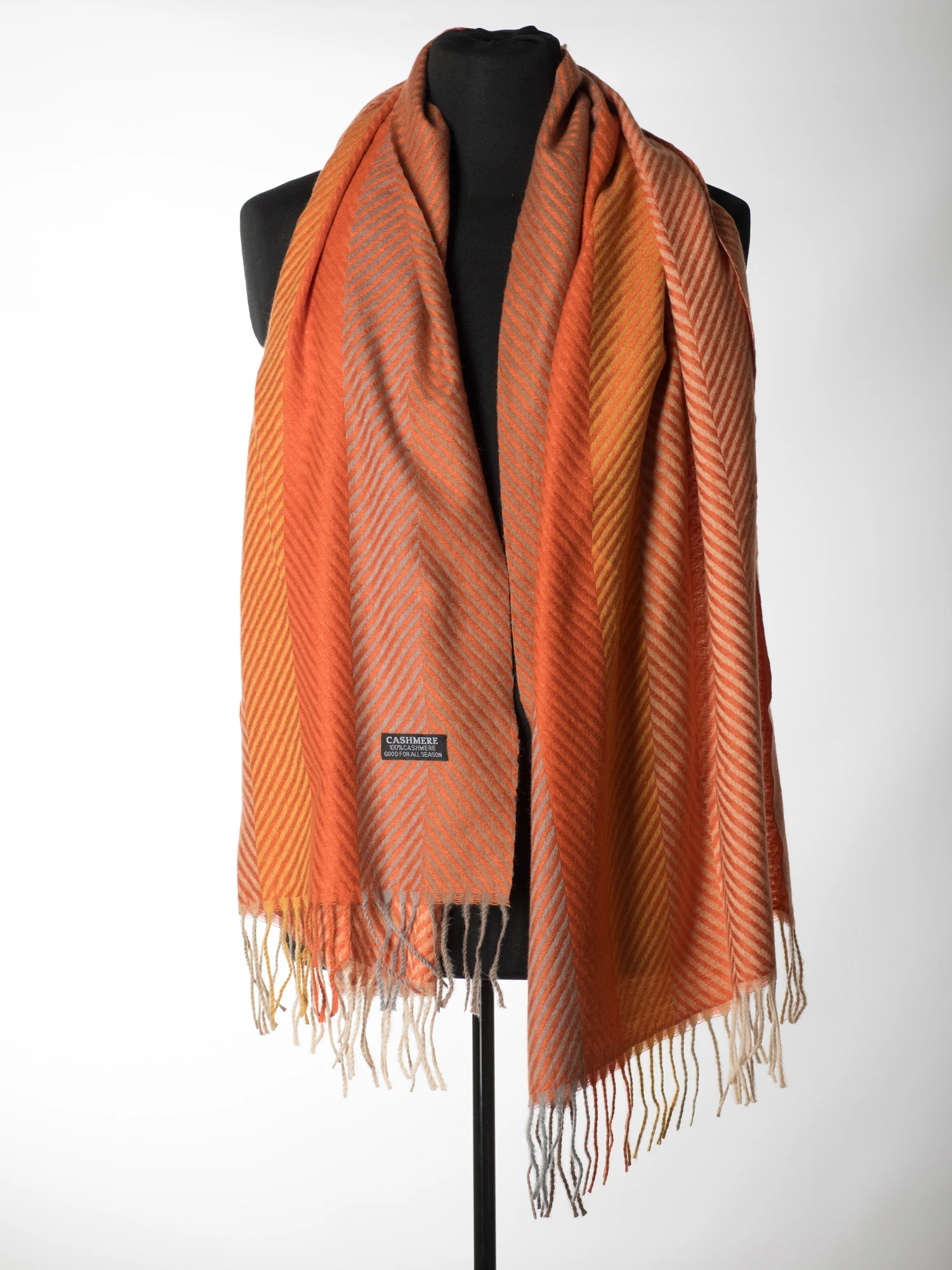 Esarfa eleganta din casmir tip sal - Model Unicat 9 [3]