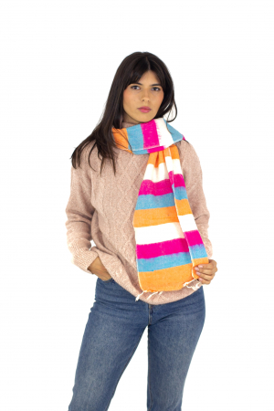 Esarfa ingusta calduroasa in dungi - Roz [1]