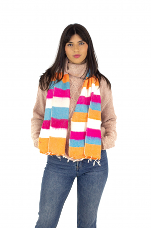 Esarfa ingusta calduroasa in dungi - Roz [0]