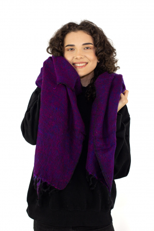 Esarfa tip sal - Magenta [4]