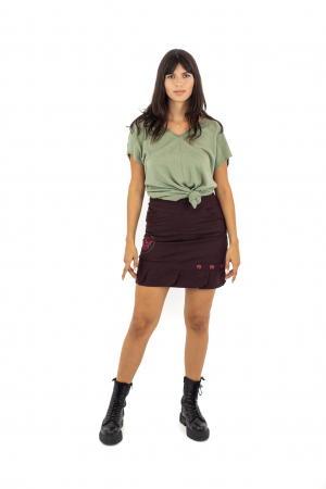 Fusta chic medie - Negru [1]