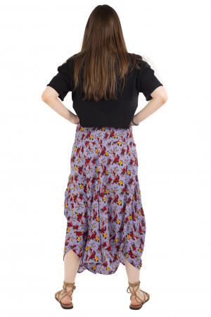 Fusta cu banda elastica - Trandafiri [3]