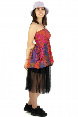 Top dama colorat RFG-517 - Roz [2]