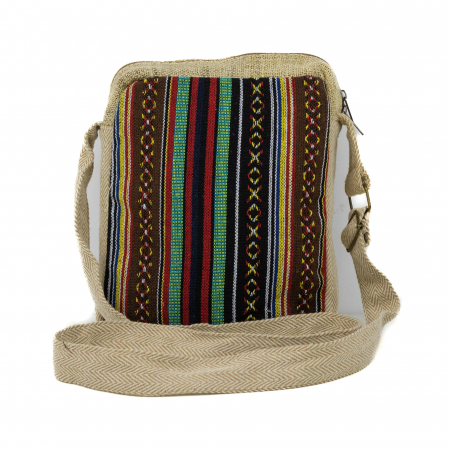 Geanta de umar din canepa si bumbac - Model 13 [1]