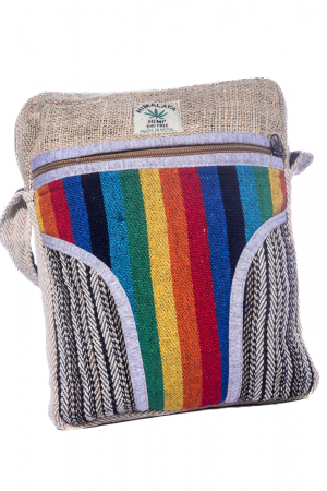 Geanta de umar din canepa si bumbac - Model 4 [0]