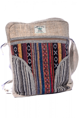 Geanta de umar din canepa si bumbac - Model 5 [0]