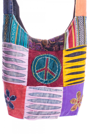 Geanta unicat din bumbac - Petice 04 [0]