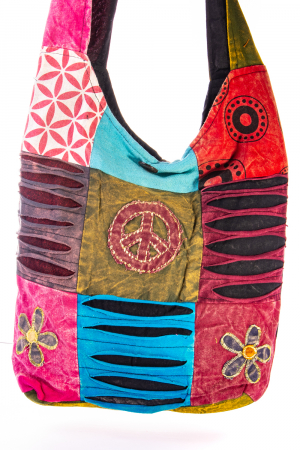 Geanta unicat din bumbac - Petice 76 [0]