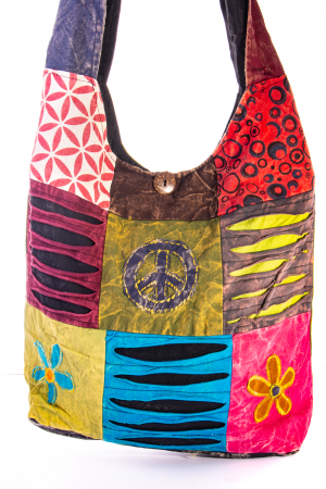 Geanta unicat din bumbac - Petice 77 [0]