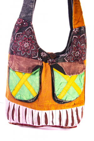 Geanta unicat din bumbac - Petice 87 [0]