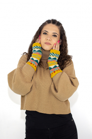 Hand warmers cu model abstract - Galben [0]