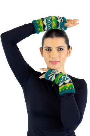 Hand warmers din lana captusite cu polar - Model 7 [0]