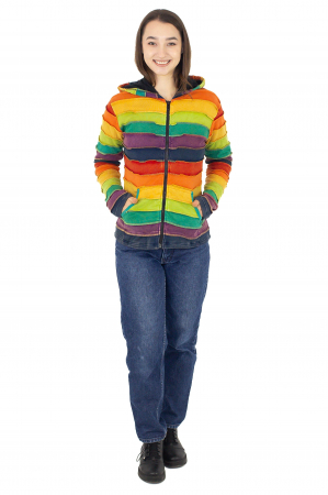 Hanorac in dungi captusit cu polar - Rainbow [3]