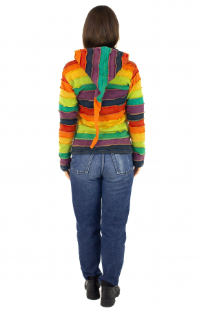 Hanorac in dungi captusit cu polar - Rainbow [6]