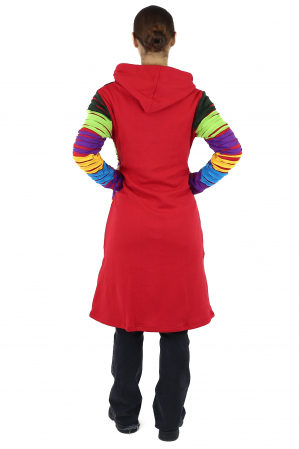 Hanorac lung razor cut captusit cu polar - Unicat_6 [2]