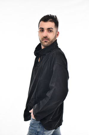 Hanorac soft cotton cu marsupiu - Lime [6]