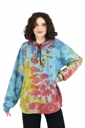 Îmbrăcăminte - Hanorac Tie Dye Oversized