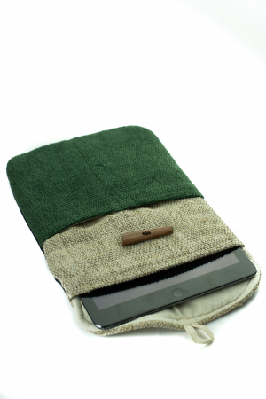 Husa multifunctionala din canepa - Verde [2]