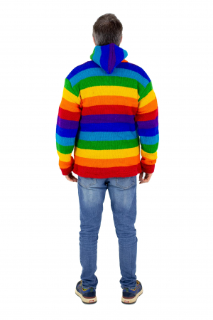Jacheta de lana cu polar - Rainbow 2 [11]
