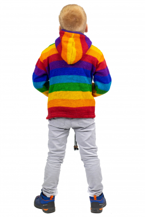 Jacheta lana copii - Rainbow 2 [2]