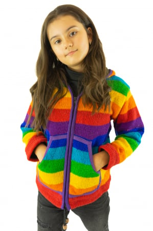 Jacheta lana copii - Rainbow 2 [13]