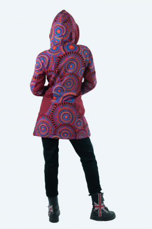Jacheta din bumbac cu captuseala - Multicolora [3]