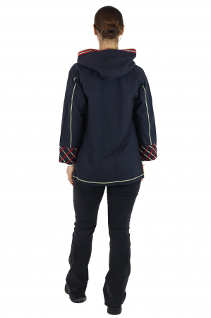Jacheta cu print abstract - Negru [6]