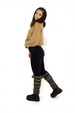 Jambiere din lana - Multicolor [3]