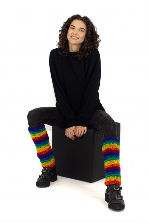 Jambiere din lana - Rainbow 2 [2]