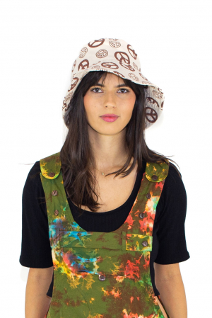 Pălării - Palarie clos bucket hat - Peace