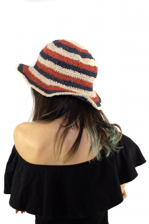 Palarie din canepa in trei culori [1]