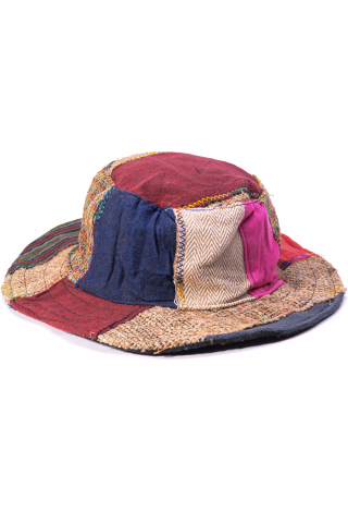 Palarie patch unicat din bumbac - Model 6 [0]