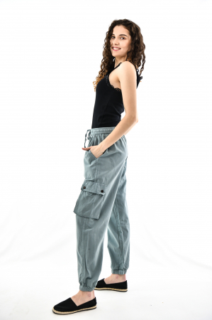 Pantaloni Cargo - Verde [4]