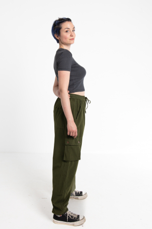 Pantaloni Cargo - Verde [3]