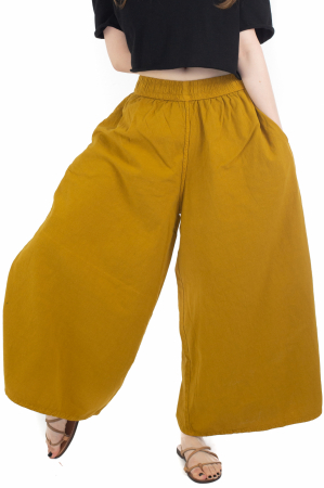 Pantaloni Culottes - Verde [0]