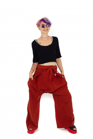 Pantaloni Fisherman - Gri [1]