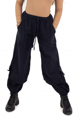 Pantaloni lejeri intr-o culoare - Rosu [0]