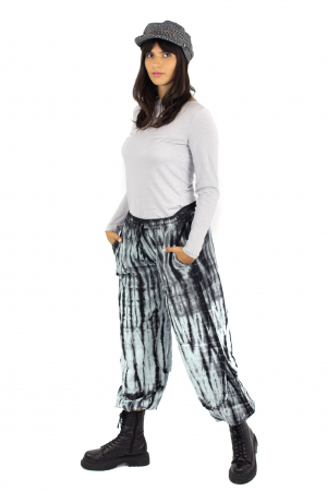 Pantaloni lejeri intr-o culoare - Rosu [2]